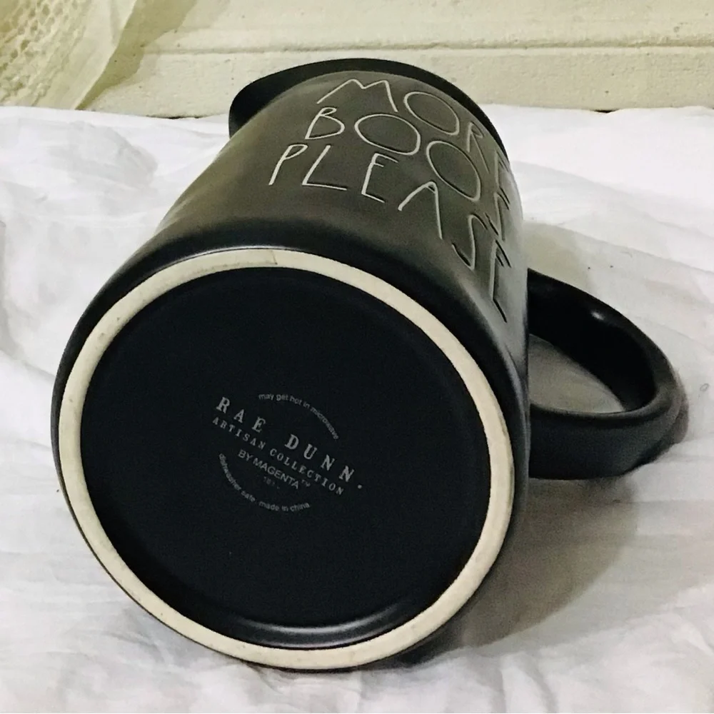 Rae Dunn More Boos Please Ceramic Mug NWOT